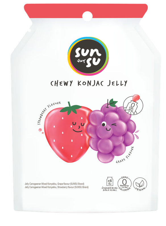 SUNSU chewy konjac jelly pack
